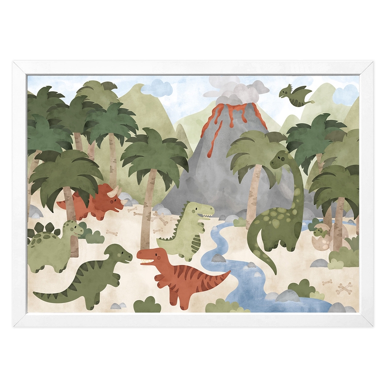 XL Kinderposter Dinos 50x70cm