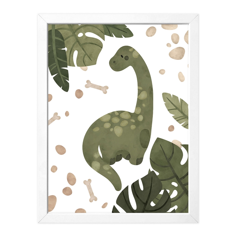 Kinderposter Dino Brachiosaurus 30x40cm